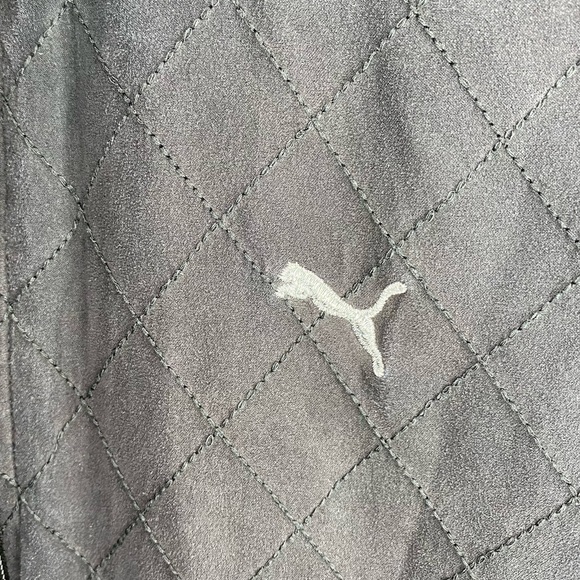 Puma faux suede quilted full zip jacket - Picture 7 of 9